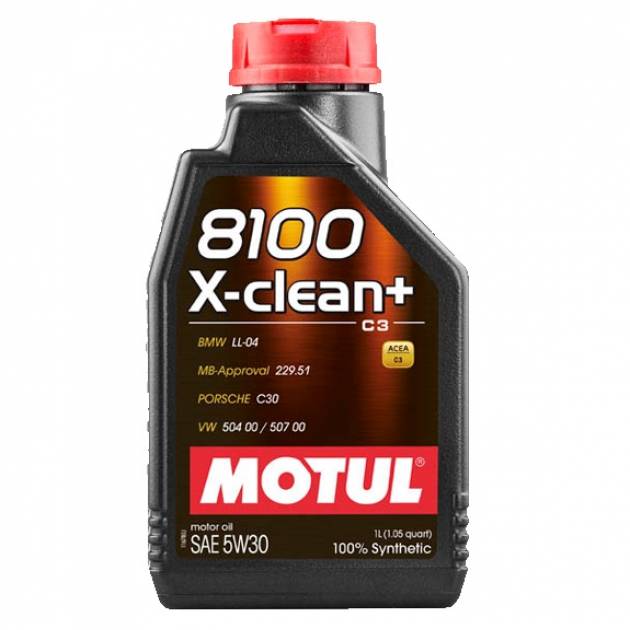 Моторное масло 8100 X-clean Plus 5W30 60L MOTUL 102261